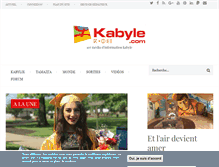 Tablet Screenshot of kabyle.com